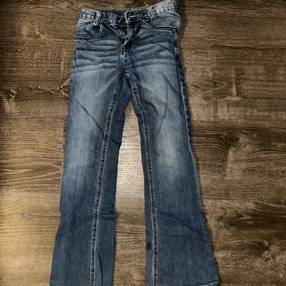 Classic Women's Boot Cut Jeans in Blue